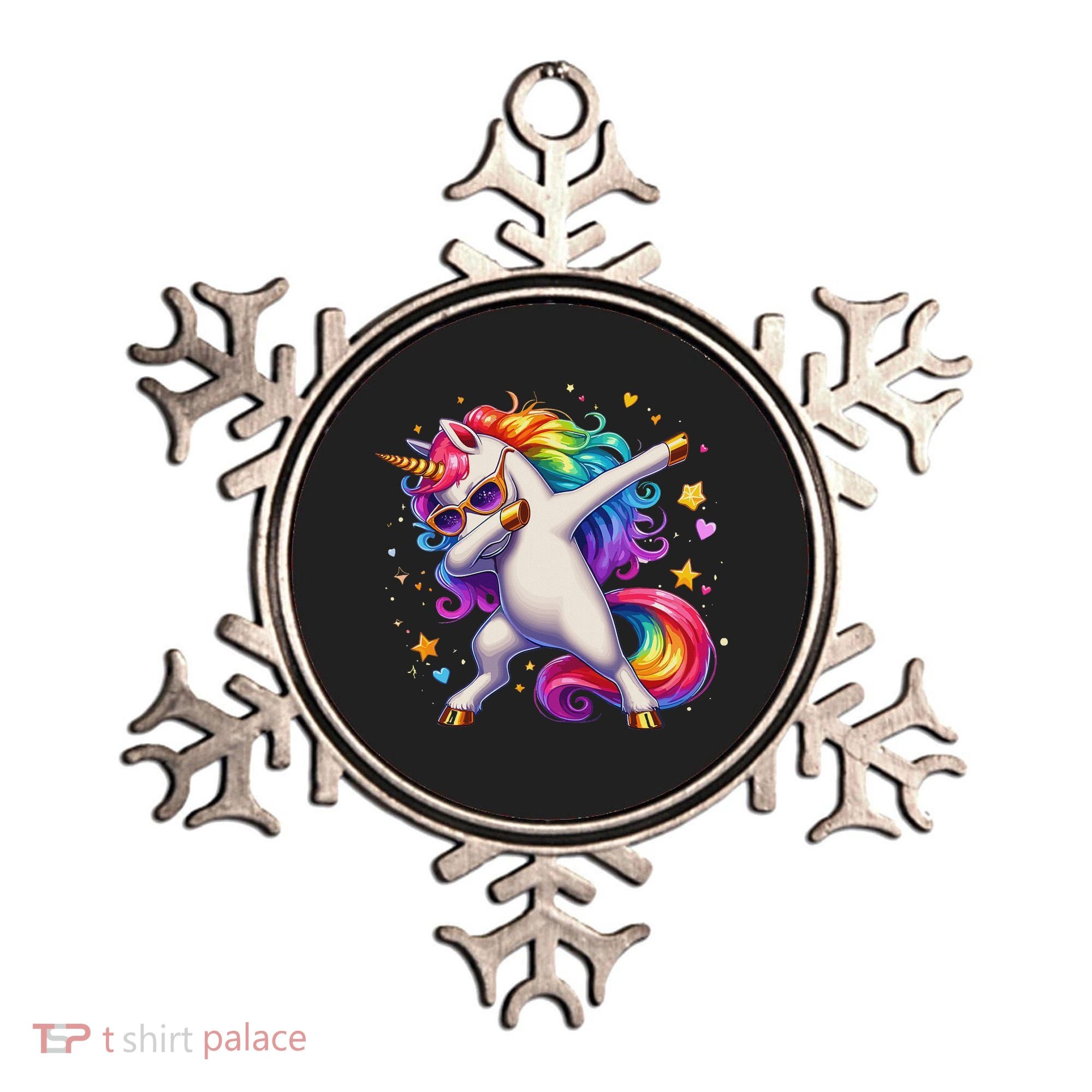 Cute Dab Funny Dabbing Unicorn Ornament