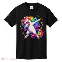 Cute Dab Funny Dabbing Unicorn Kids T-Shirt thumb 0