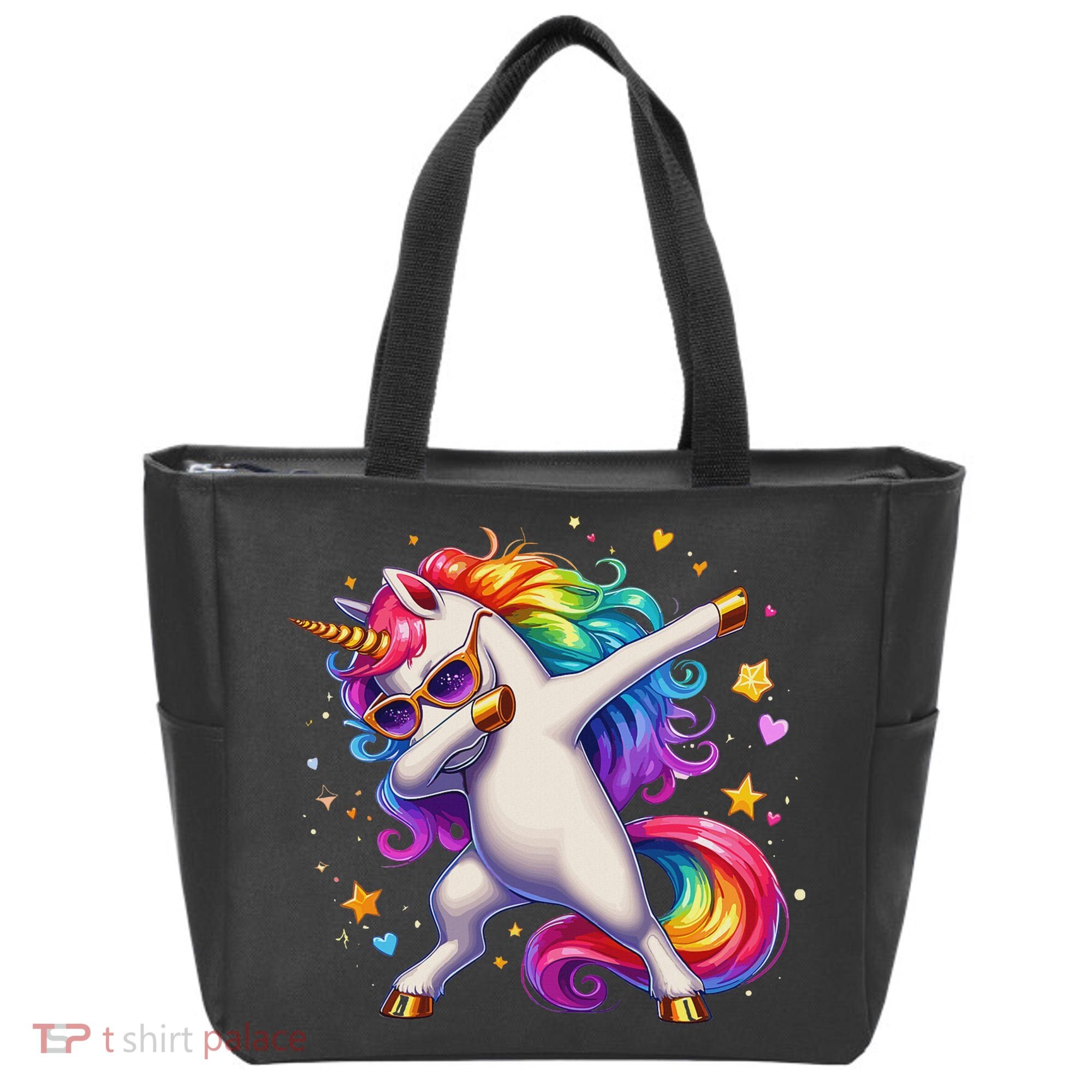 Cute Dab Funny Dabbing Unicorn Tote Bag