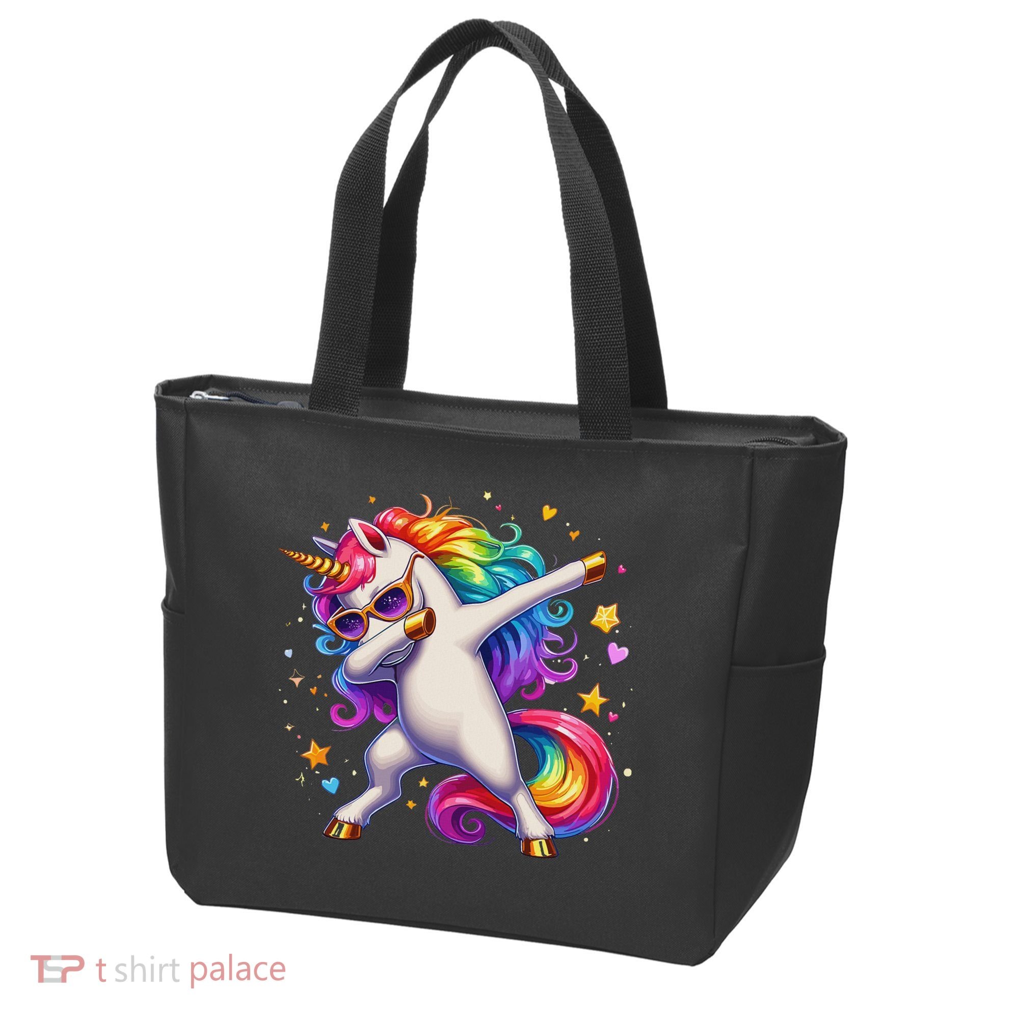 Cute Dab Funny Dabbing Unicorn Tote Bag