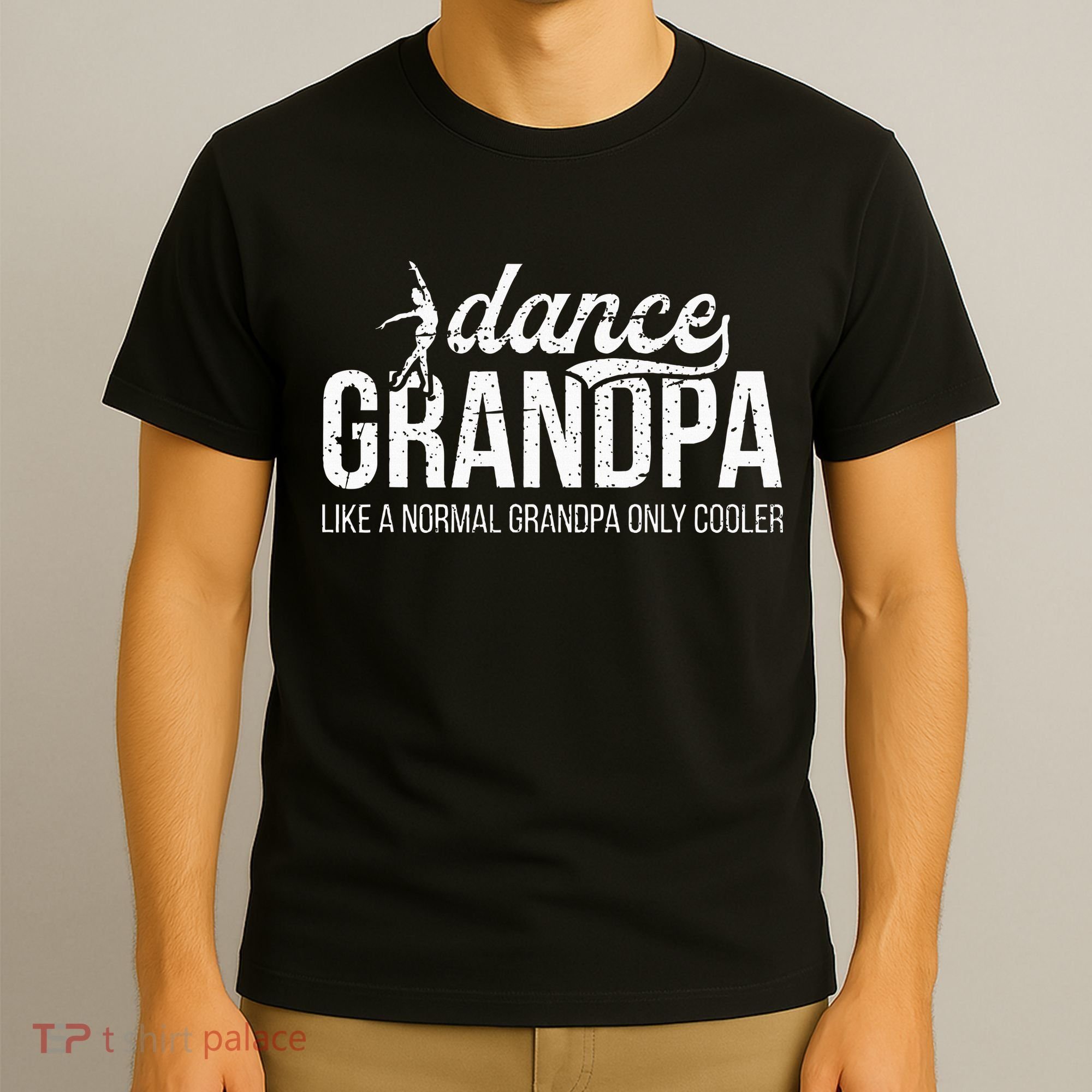 Cool Dance Grandpa Of A Dancer Grandfather Dancing Grandpa T-Shirt
