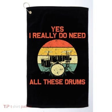 Cool Drumming Gifts Drummer Accessories & Stuff Golf Towel