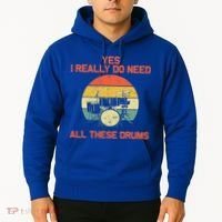 Cool Drumming Gifts Drummer Accessories & Stuff Hoodie thumb 2
