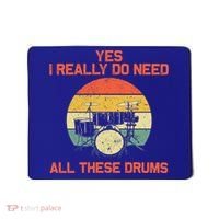Cool Drumming Gifts Drummer Accessories & Stuff Mousepad thumb 0
