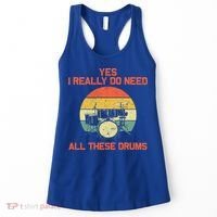 Cool Drumming Gifts Drummer Accessories & Stuff Women's Tank Top thumb 0