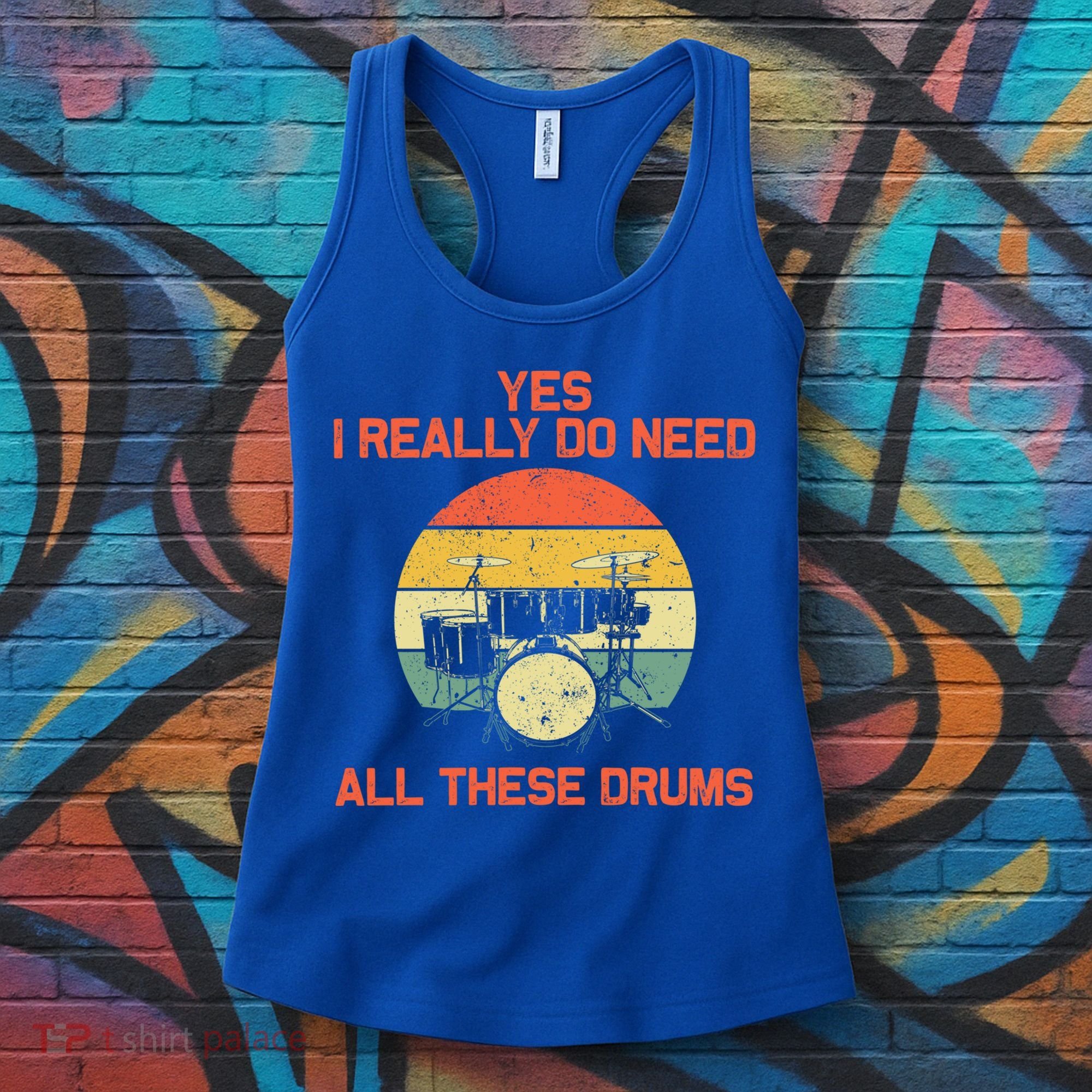 Cool Drumming Gifts Drummer Accessories & Stuff Women's Tank Top