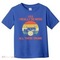 Cool Drumming Gifts Drummer Accessories & Stuff Toddler T-Shirt thumb 0