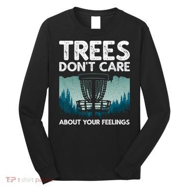 Cute Disc Golf For Men Women Disc Golf Player Long Sleeve Shirt