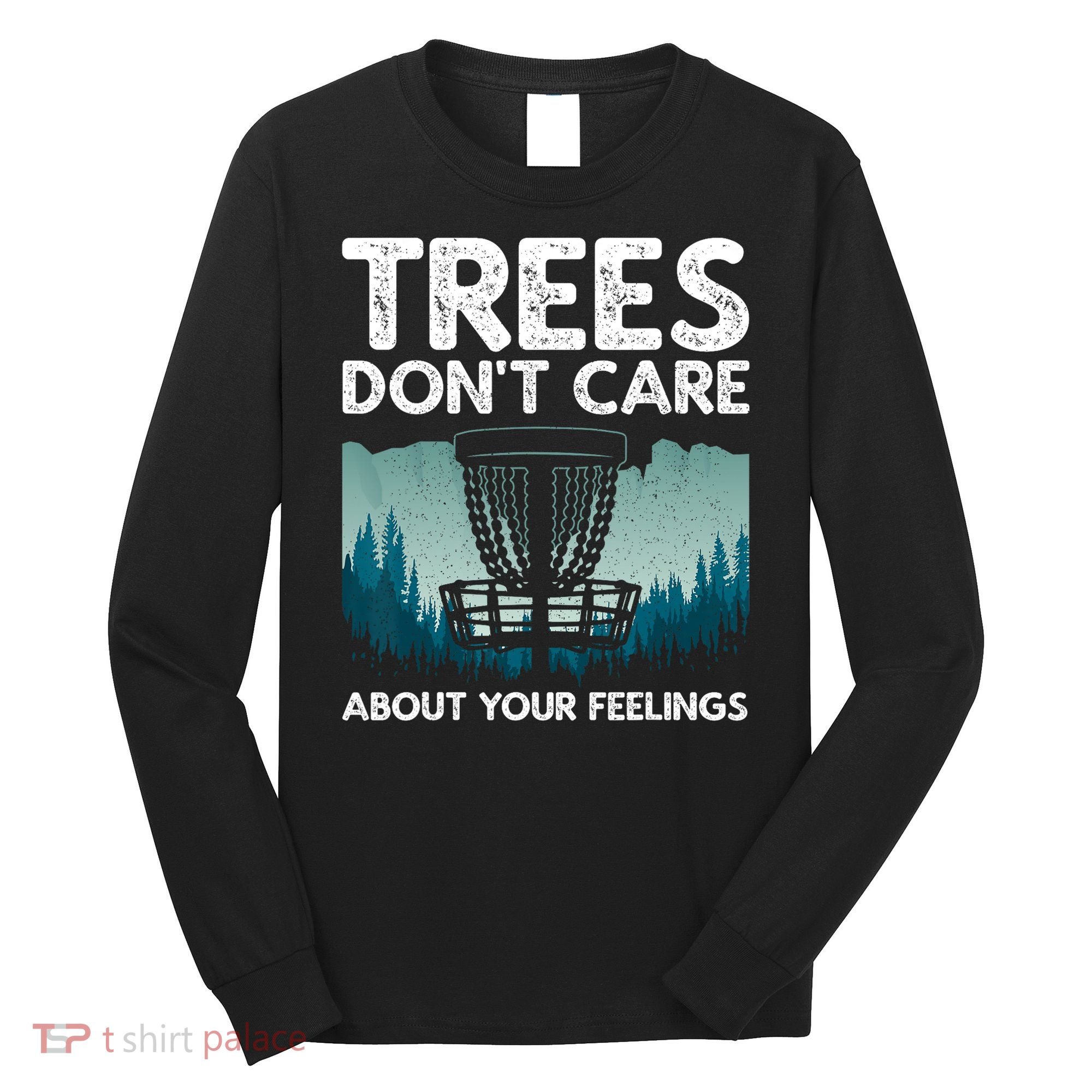 Cute Disc Golf For Men Women Disc Golf Player Long Sleeve Shirt