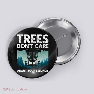 Cute Disc Golf For Men Women Disc Golf Player Button