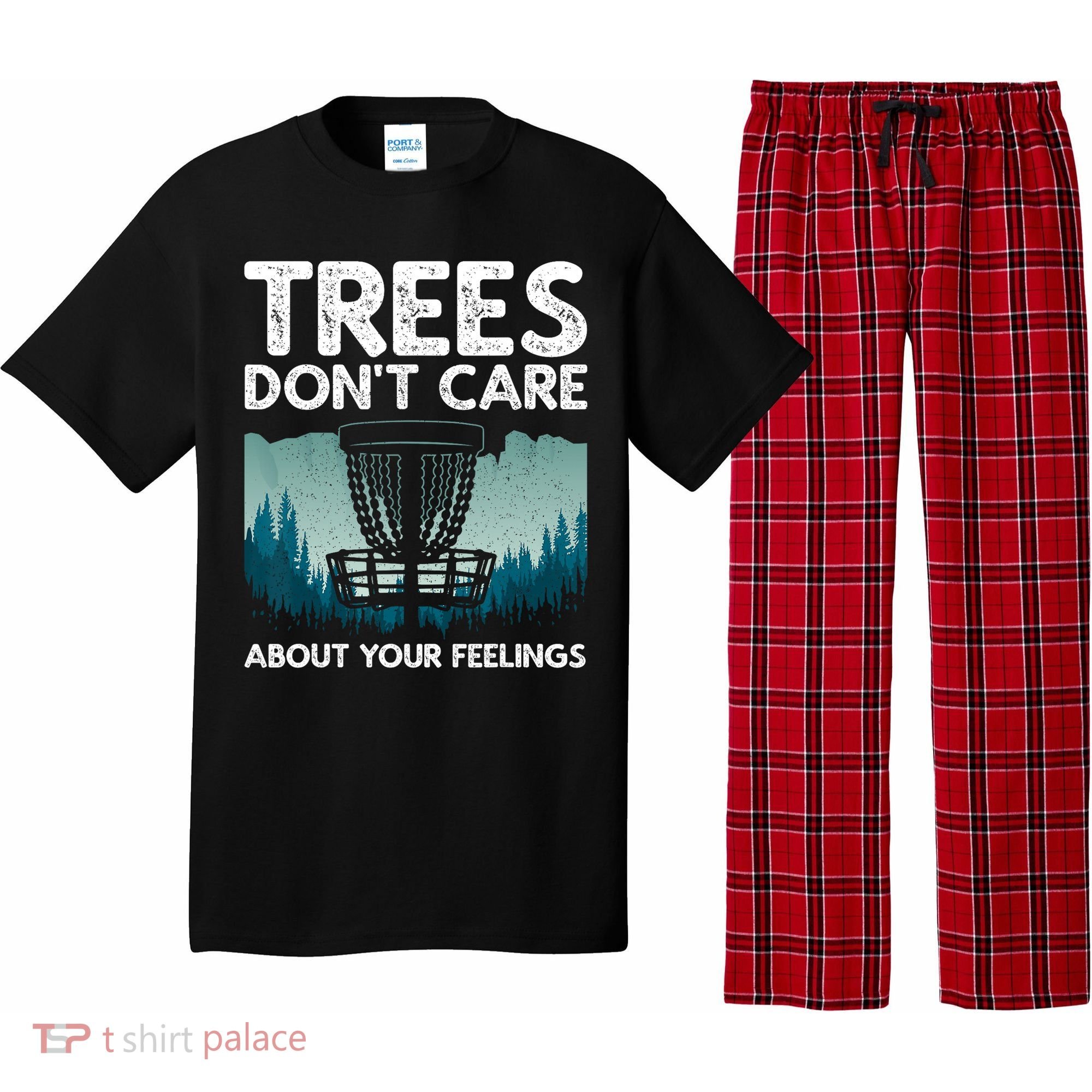 Cute Disc Golf For Men Women Disc Golf Player Pajama Set