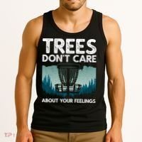 Cute Disc Golf For Men Women Disc Golf Player Tank Top thumb 3