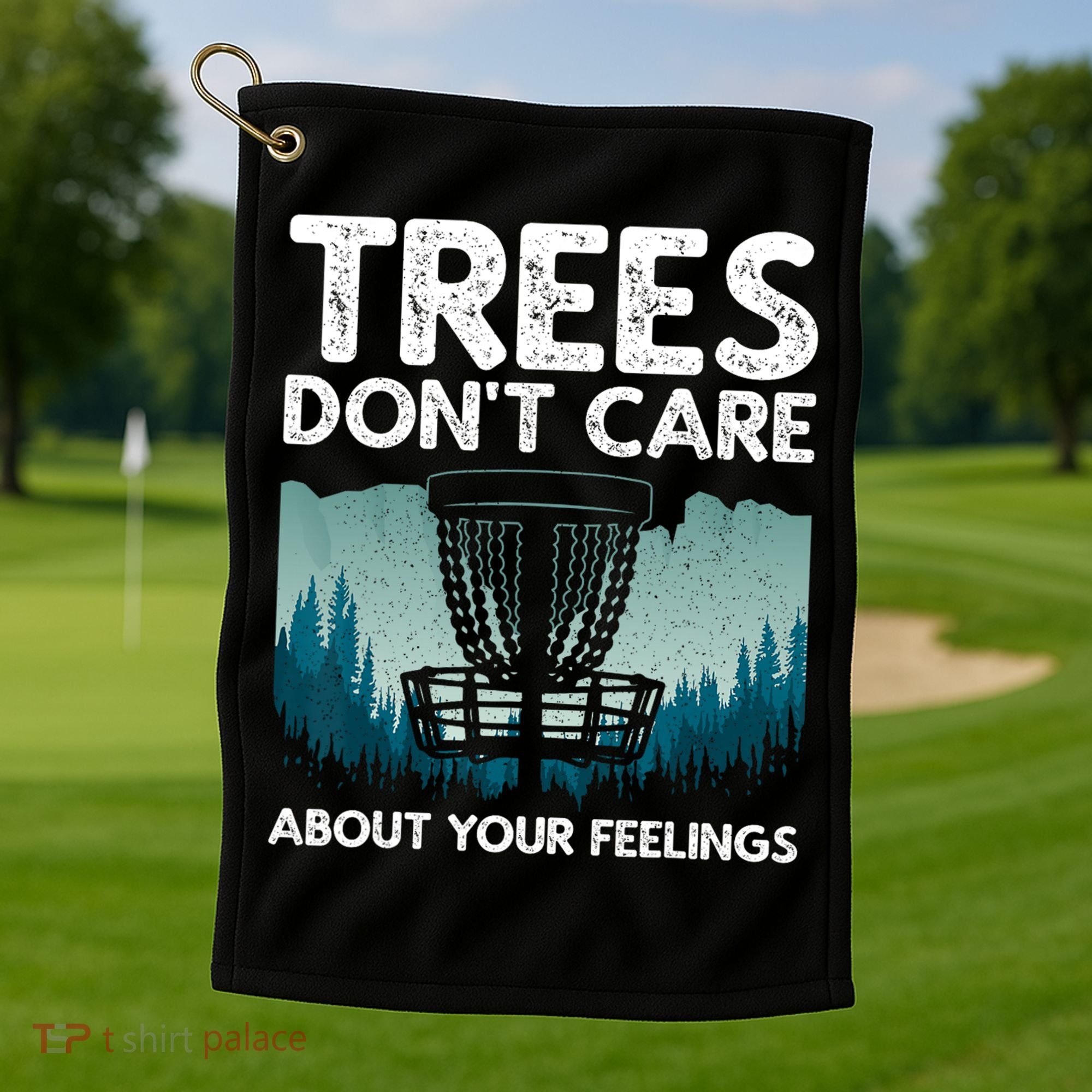 Cute Disc Golf For Men Women Disc Golf Player Golf Towel