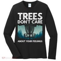 Cute Disc Golf For Men Women Disc Golf Player Women's Long Sleeve Shirt thumb 0