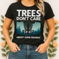 Cute Disc Golf For Men Women Disc Golf Player Women's T-Shirt thumb 2