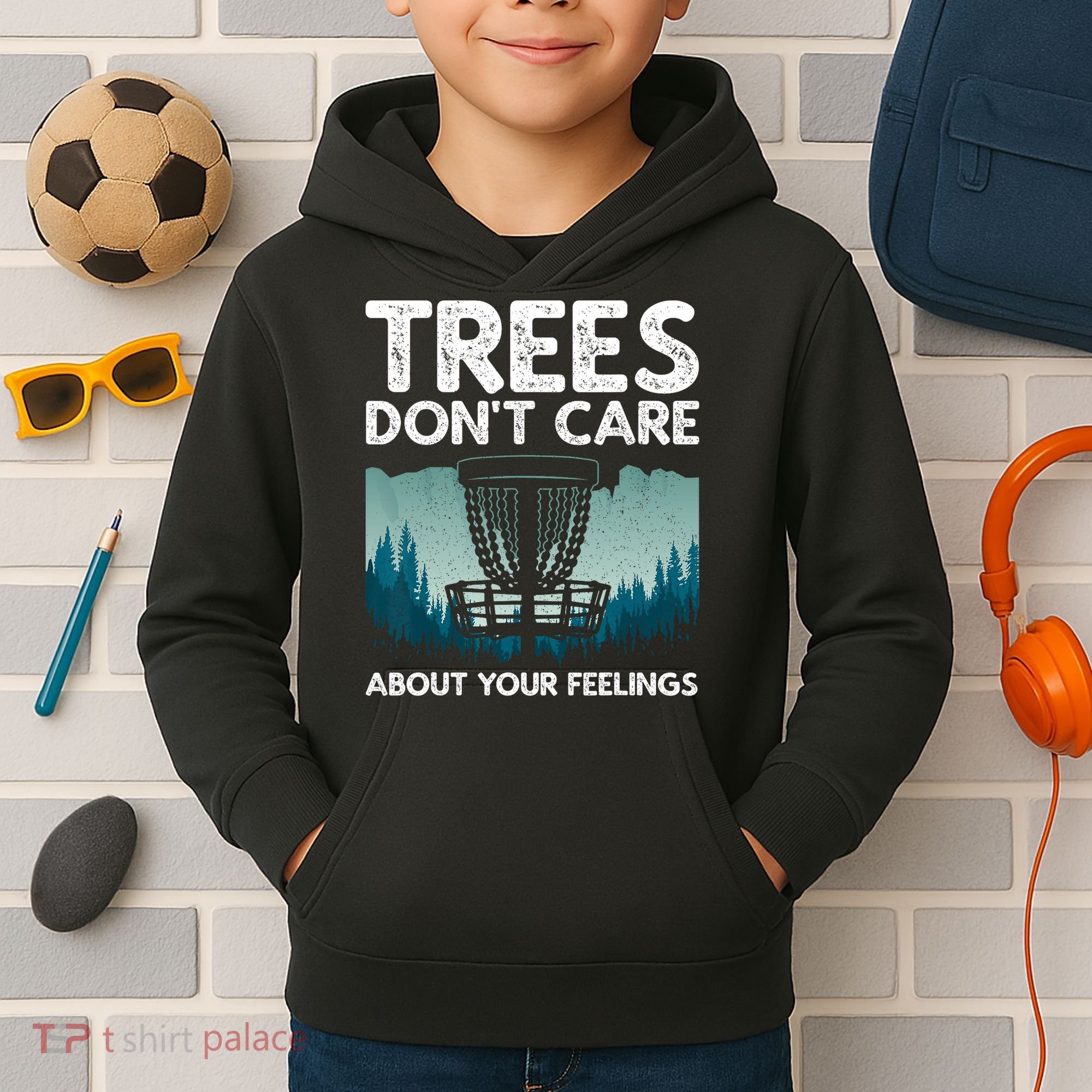 Cute Disc Golf For Men Women Disc Golf Player Kids Hoodie