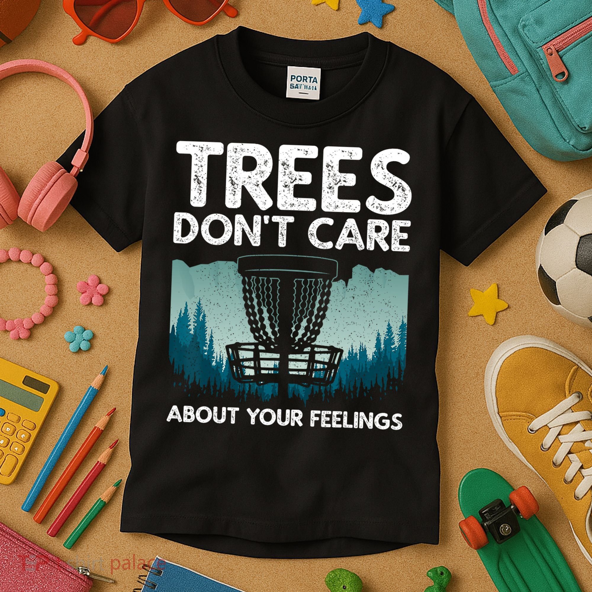 Cute Disc Golf For Men Women Disc Golf Player Kids T-Shirt