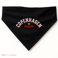 Copenhagen Denmark Gift USA-Made Doggie Bandana thumb 0