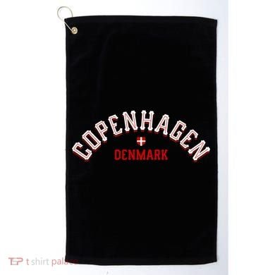 Copenhagen Denmark Gift Golf Towel
