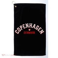 Copenhagen Denmark Gift Golf Towel thumb 0
