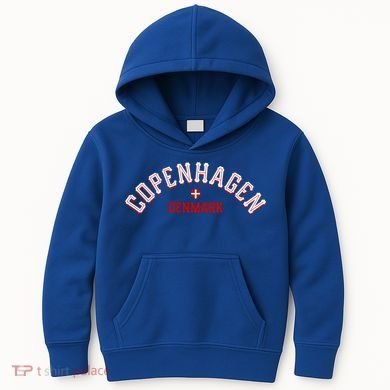 Copenhagen Denmark Gift Kids Hoodie