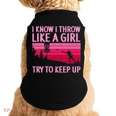 Cool Disc Golf Design For  Disc Golf Player Doggie Tank