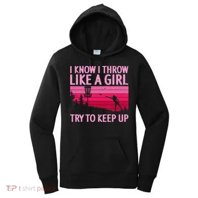Cool Disc Golf Design For  Disc Golf Player Women's Hoodie