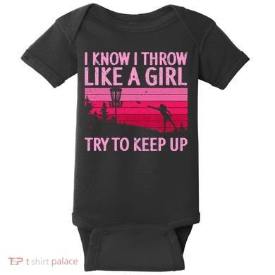 Cool Disc Golf Design For  Disc Golf Player Baby Bodysuit