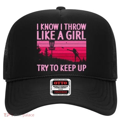 Cool Disc Golf Design For  Disc Golf Player Hat