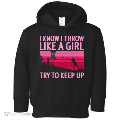 Cool Disc Golf Design For  Disc Golf Player Toddler Hoodie
