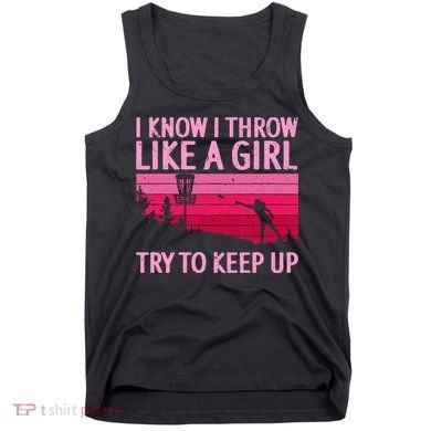 Cool Disc Golf Design For  Disc Golf Player Tank Top