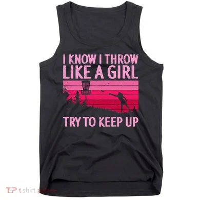 Cool Disc Golf Design For  Disc Golf Player Tank Top