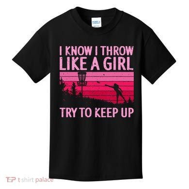 Cool Disc Golf Design For  Disc Golf Player Kids T-Shirt