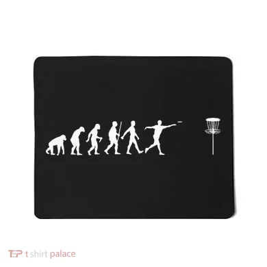 Cool Disc Golf Design Disc Golf Player Mousepad