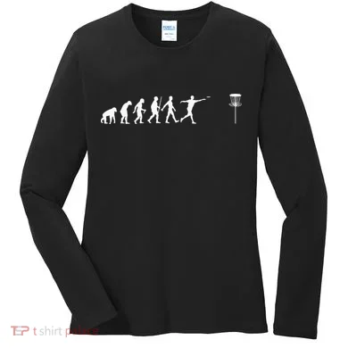 Cool Disc Golf Design Disc Golf Player Women's Long Sleeve Shirt