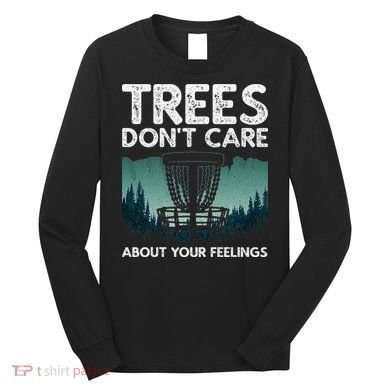 Cute Disc Golf Design Disc Golf Player Long Sleeve Shirt