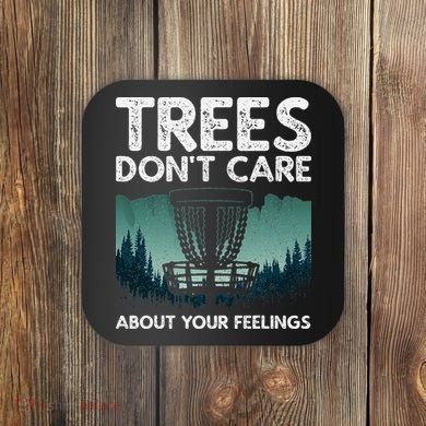 Cute Disc Golf Design Disc Golf Player Coaster
