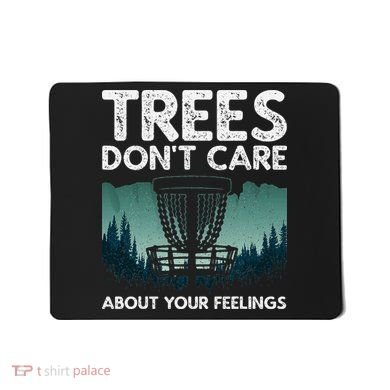 Cute Disc Golf Design Disc Golf Player Mousepad