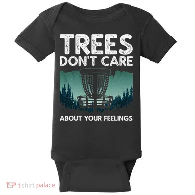 Cute Disc Golf Design Disc Golf Player Baby Bodysuit