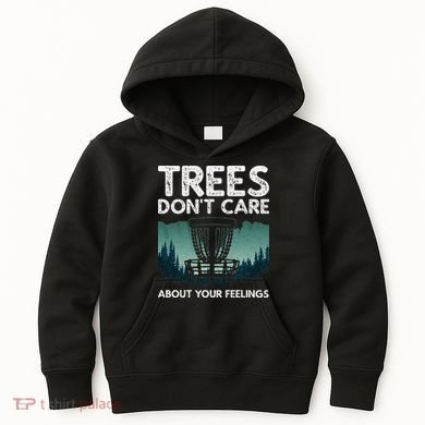 Cute Disc Golf Design Disc Golf Player Kids Hoodie