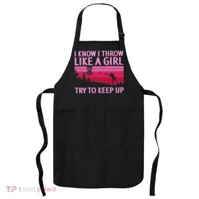 Cool Disc Golf Design For Women Disc Golf Player Apron