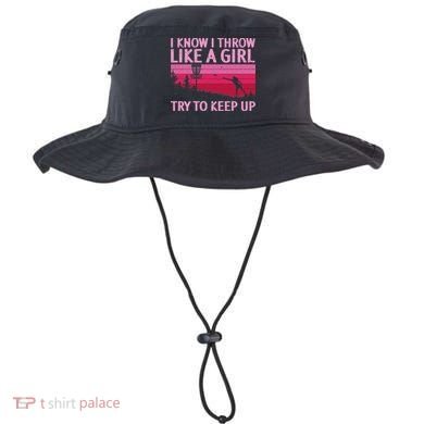 Cool Disc Golf Design For Women Disc Golf Player Bucket Hat