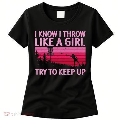 Cool Disc Golf Design For Women Disc Golf Player Women's T-Shirt