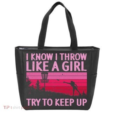 Cool Disc Golf Design For Women Disc Golf Player Tote Bag