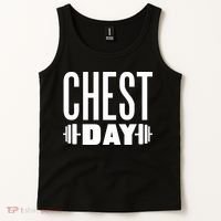 Chest Day Gym Workout Tank Top thumb 2
