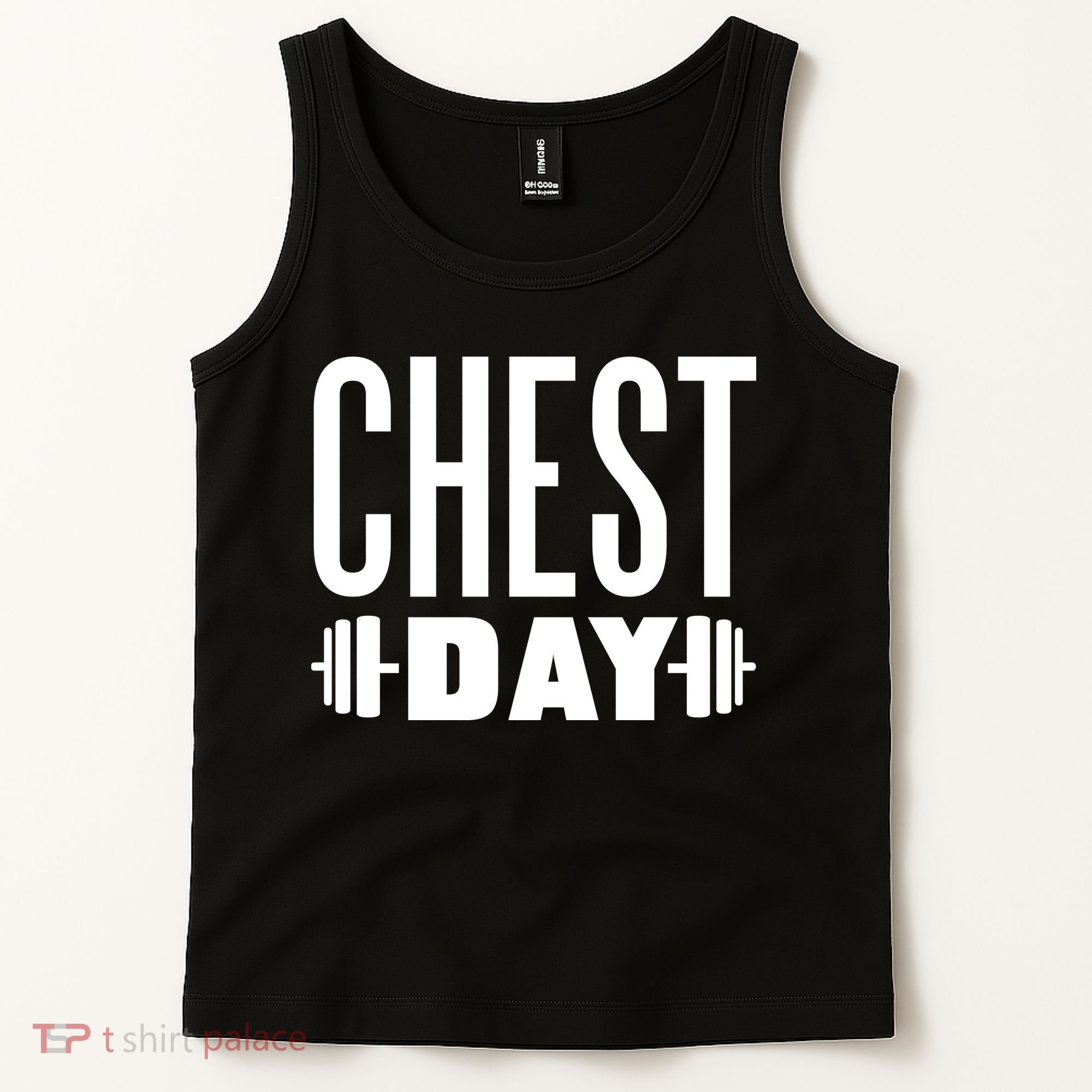 Chest Day Gym Workout Tank Top