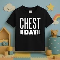 Chest Day Gym Workout Toddler T-Shirt thumb 3