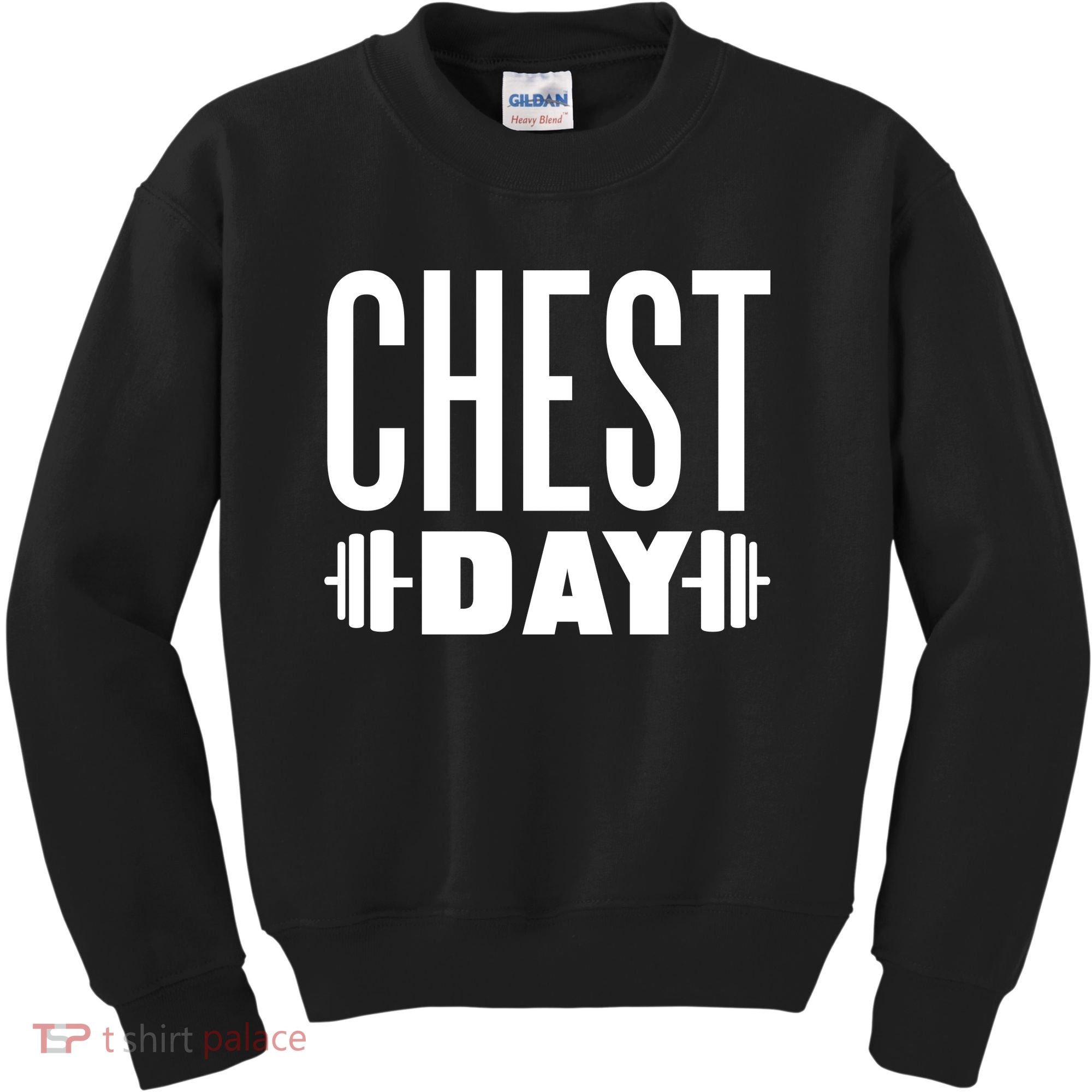 Chest Day Gym Workout Kids Sweatshirt