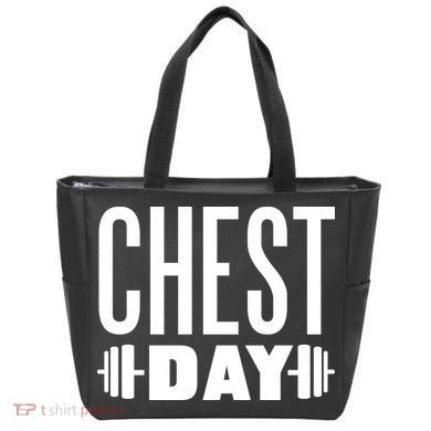 Chest Day Gym Workout Tote Bag