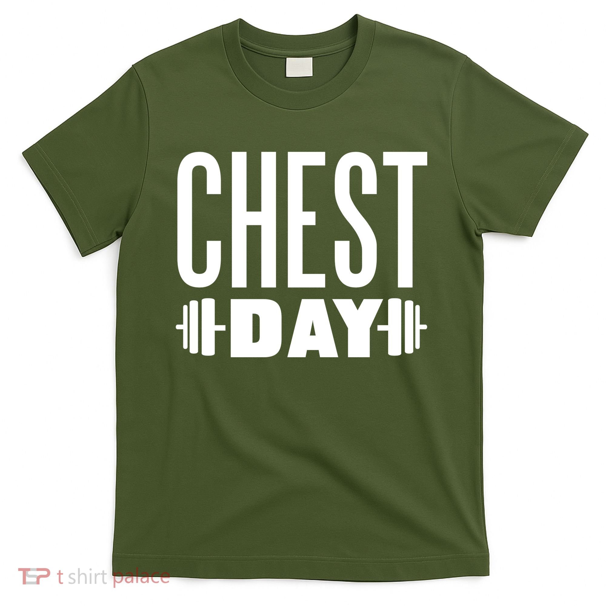 Chest Day Gym Workout T-Shirt